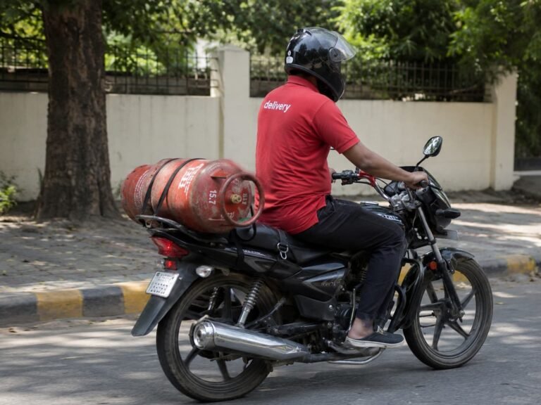Cooking gas delivery