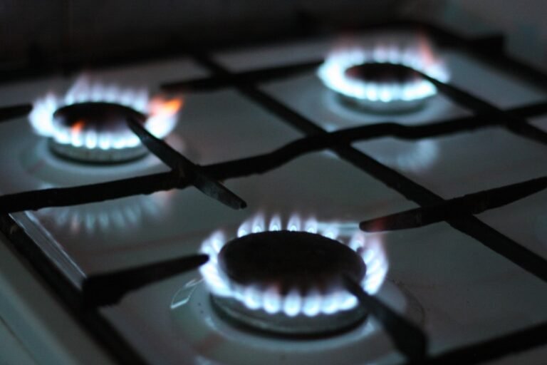 An unlit gas hob burner that will not light