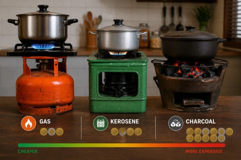Gas vs Kerosene vs Charcoal_Which Is Cheaper to Cook With_